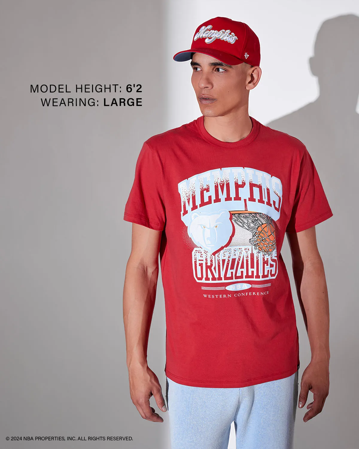 ATLANTA HAWKS CITY EDITION NO LOOK '47 FRANKLIN TEE