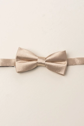 Baby Boys Henry Bow Tie in Champagne