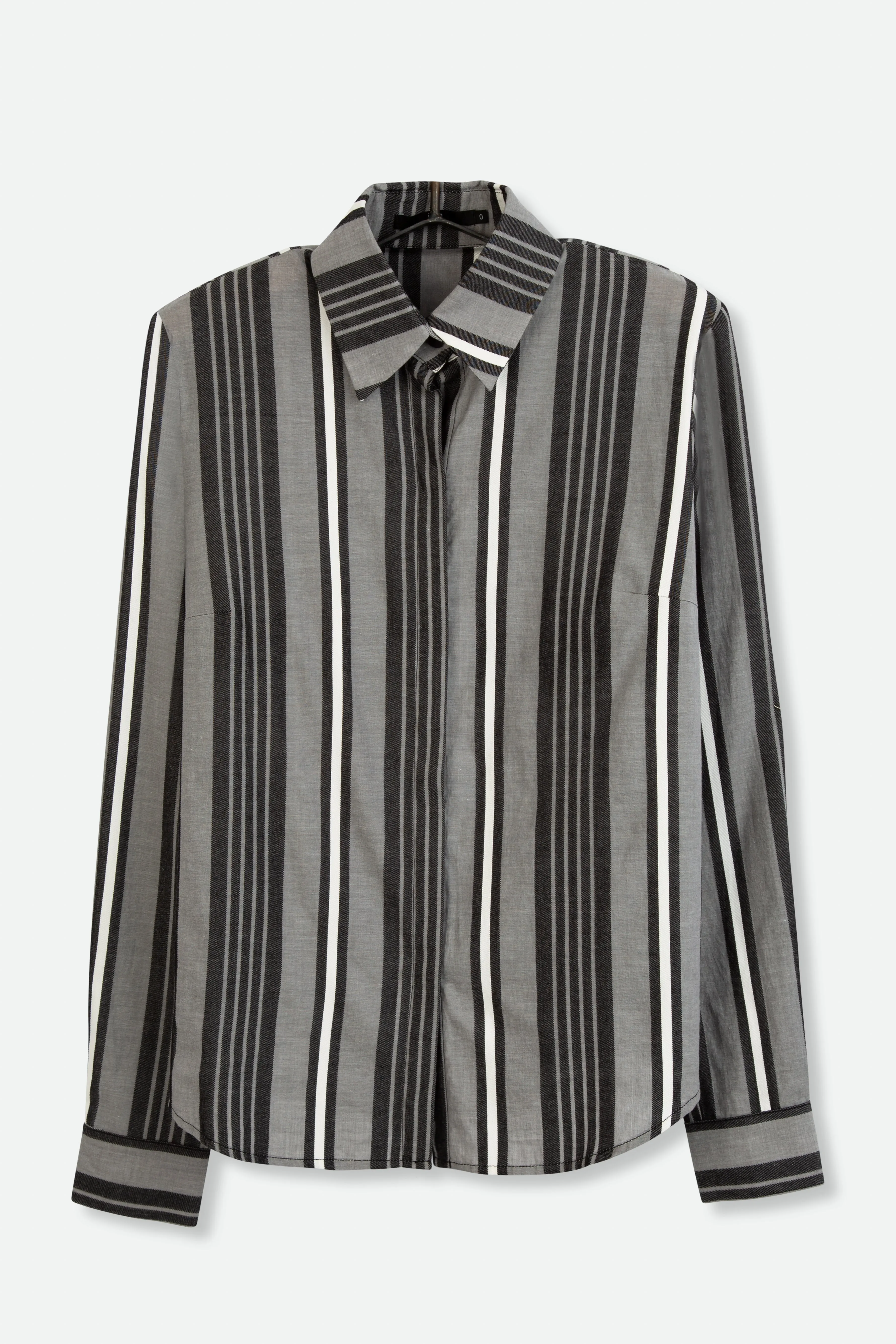 CELIA BOXY CUT STRIPED BLOUSE