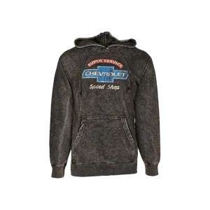 Chevrolet Super Service Stone Washed Hoodie