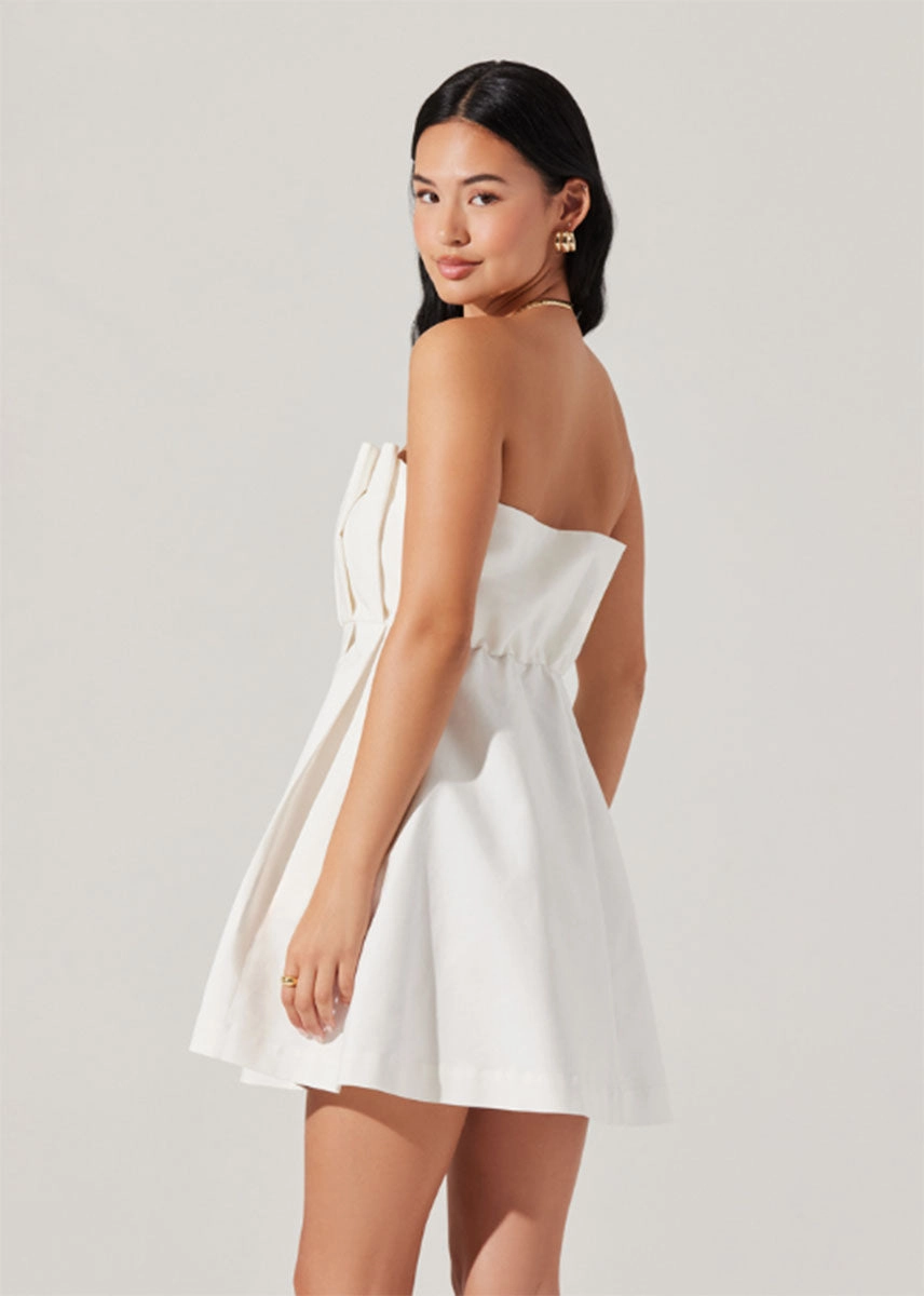 Clemira Dress - White