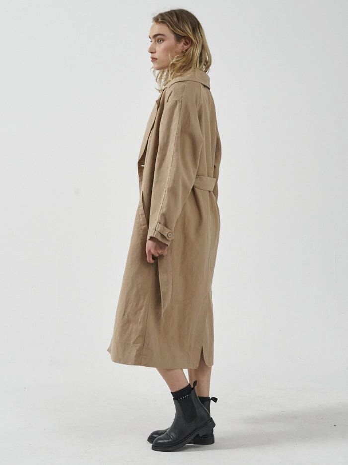 Discovery Trench Coat - Faded Khaki