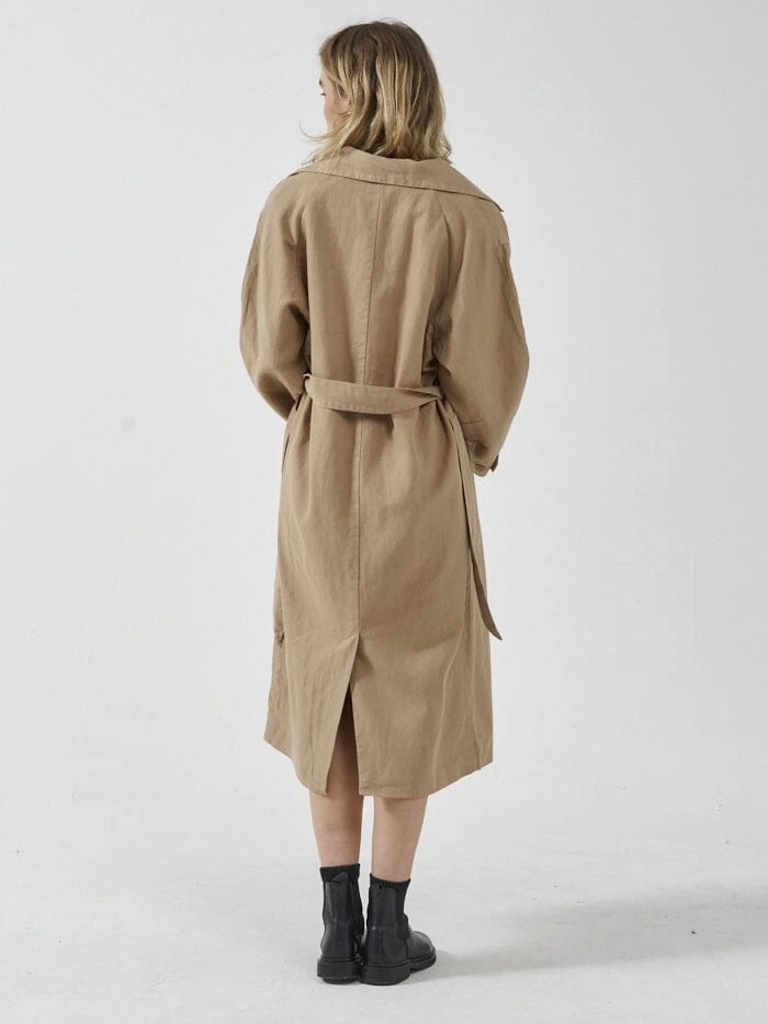 Discovery Trench Coat - Faded Khaki