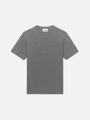 Duo Fold Tee -- Heather Grey