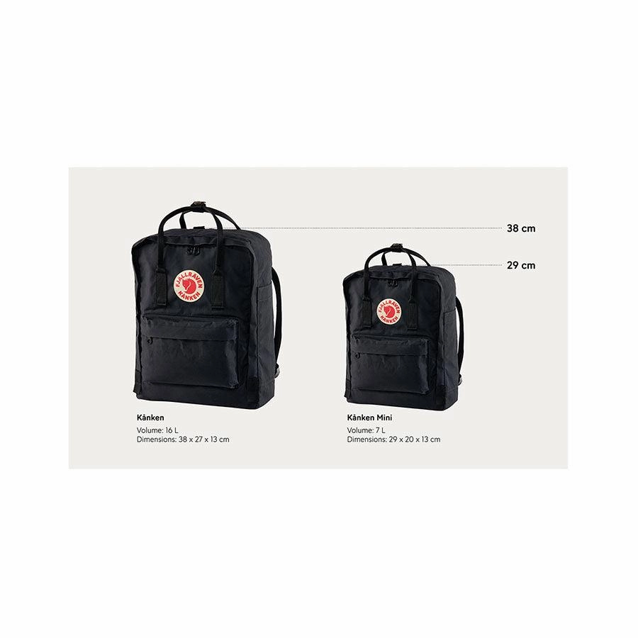 FJALLRAVEN FW20 KANKEN MINI BACKPACK-BLACK  (220g)