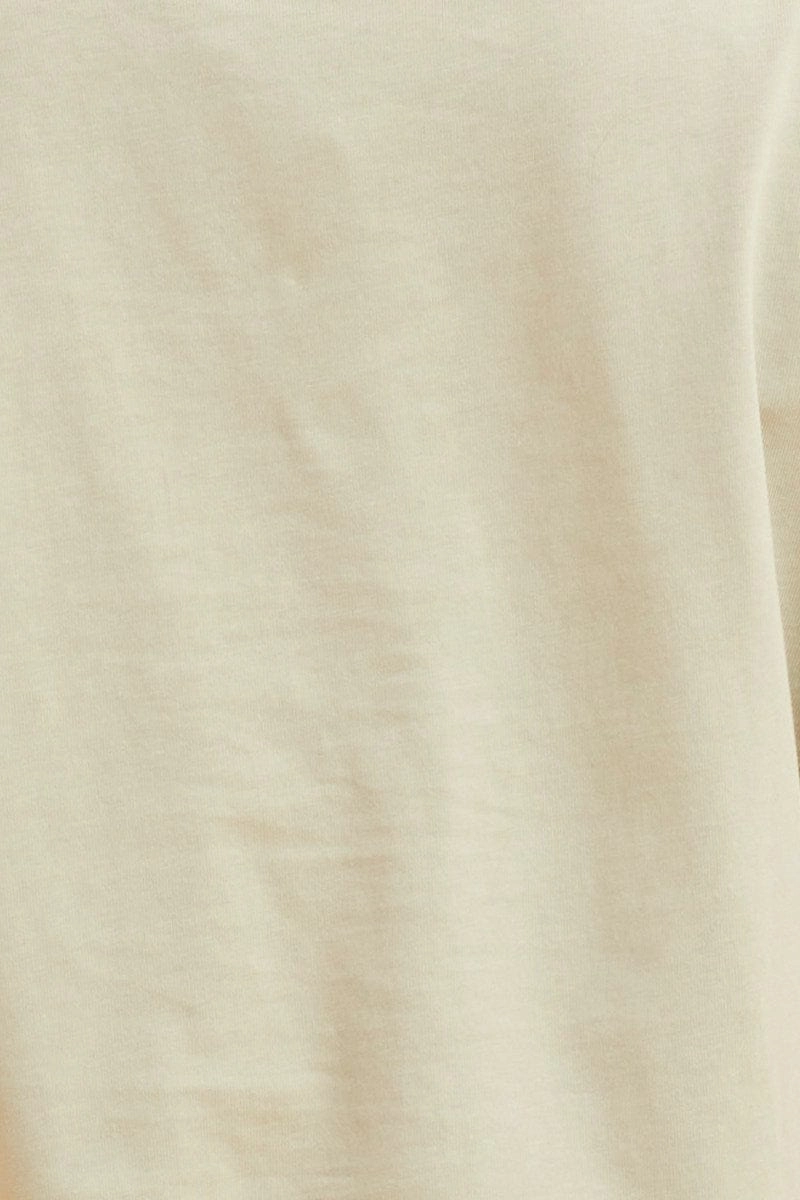 Green Cotton T-Shirt Crew Neck Regular Fit Cotton