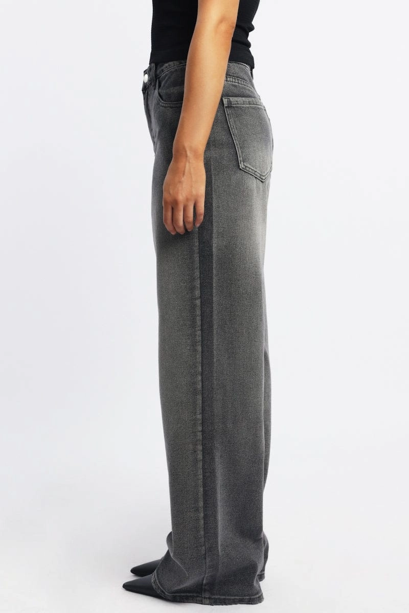 Grey Barrel Jeans Mid Rise