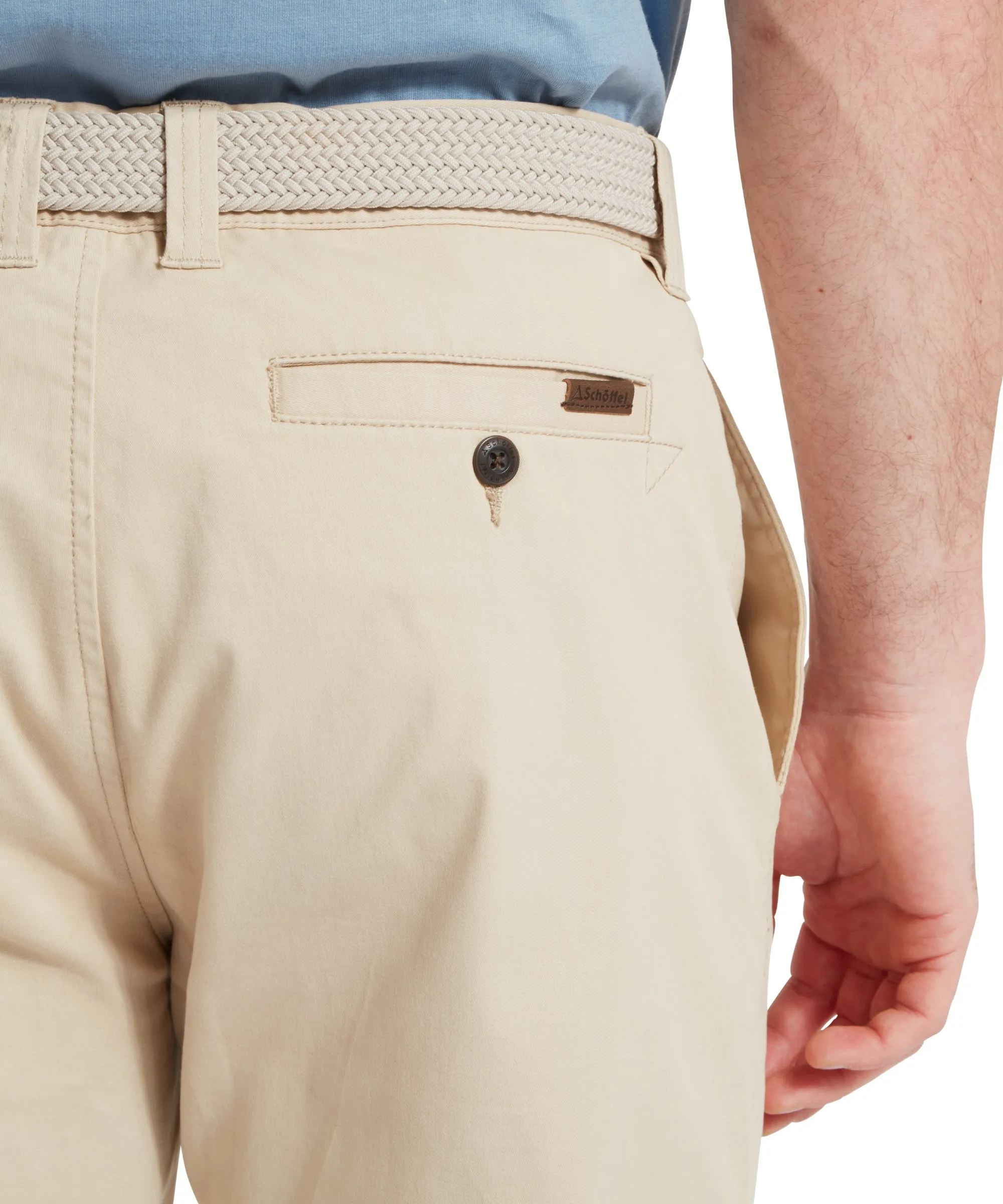 Harlech Chino Shorts - Oat