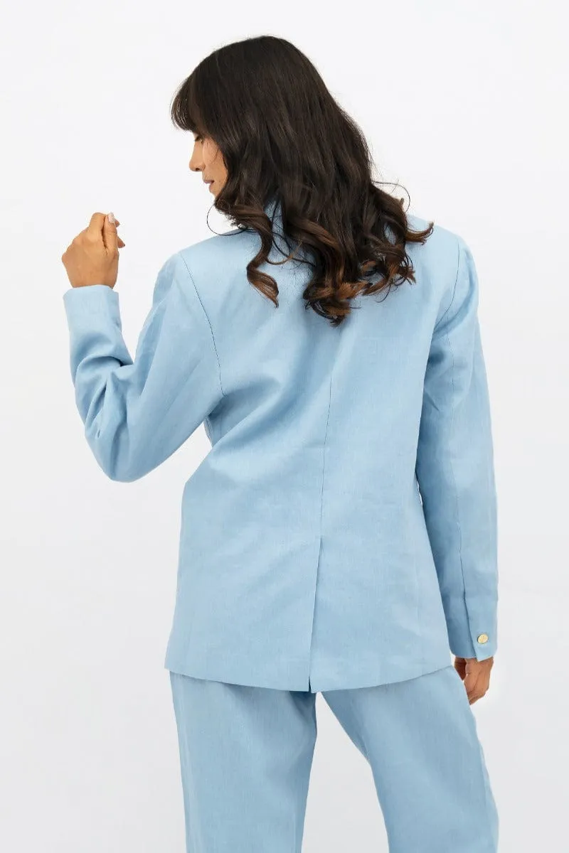 Havana Linen Oversized Blazer | Summer House