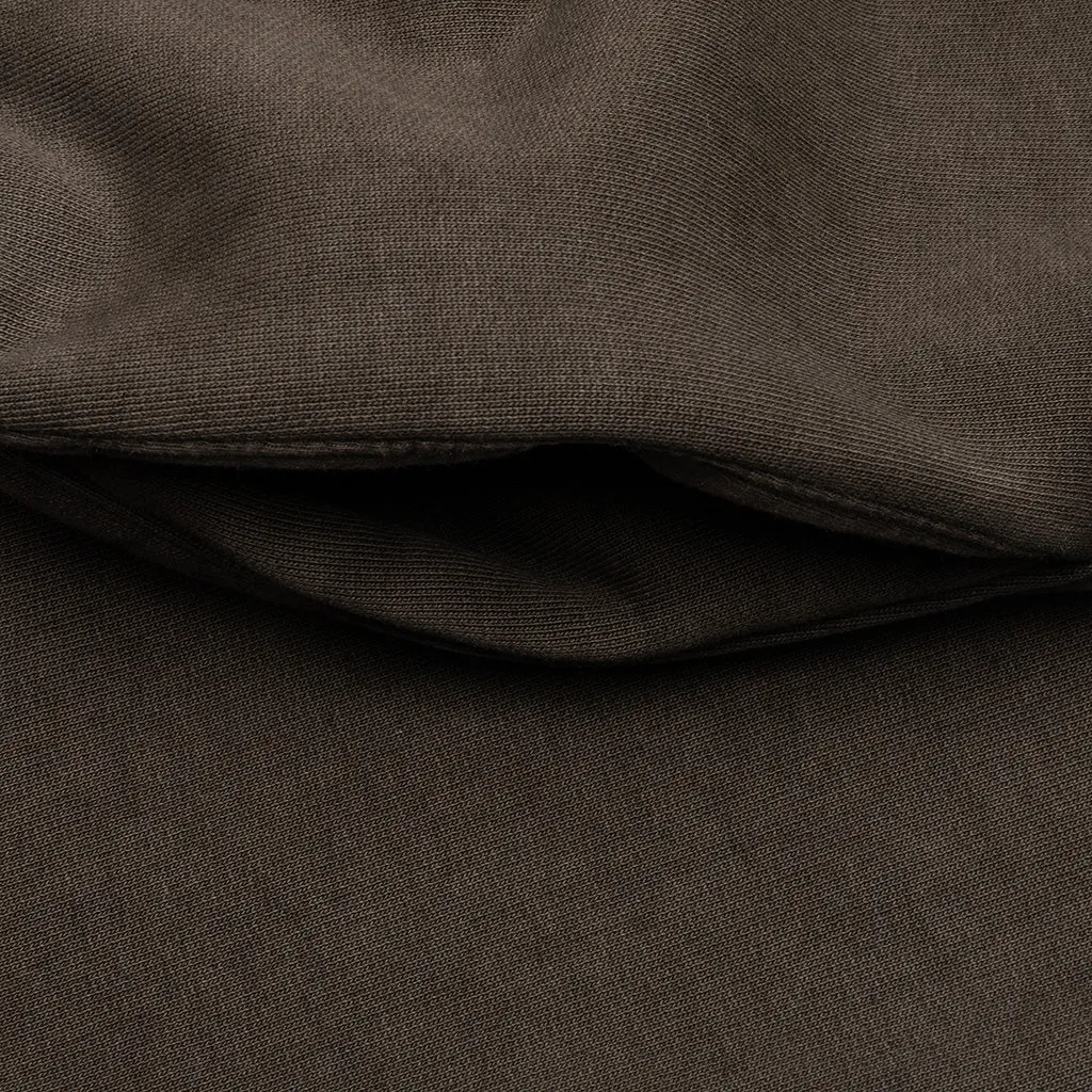 Heavy Fleece Essential Sweatpant - Brown