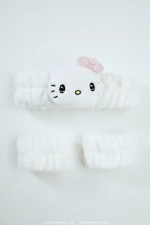 Hello Kitty Headwrap & Wash Band Set (3 Pcs)