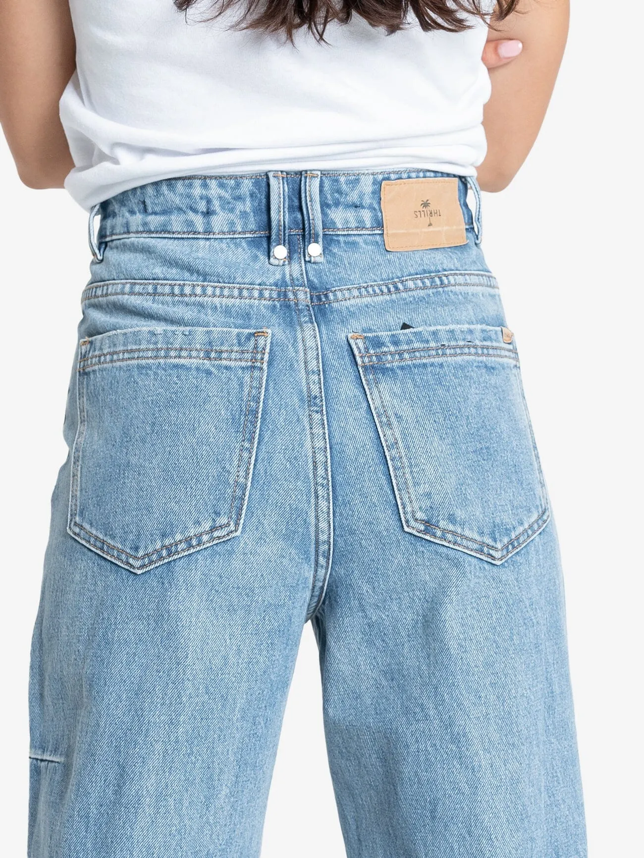 Holly High Rise Wide Jean - Vintage Timeworn Blue