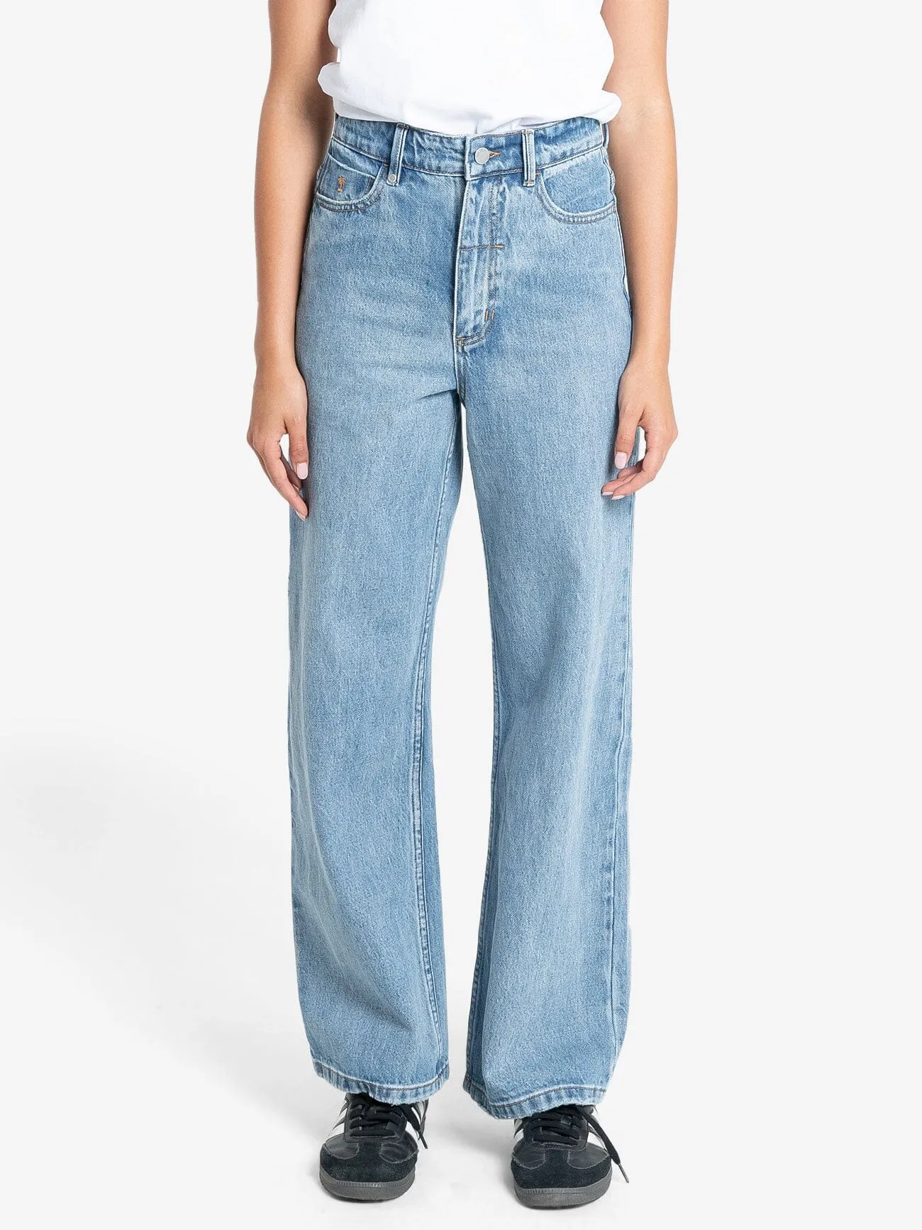 Holly High Rise Wide Jean - Vintage Timeworn Blue