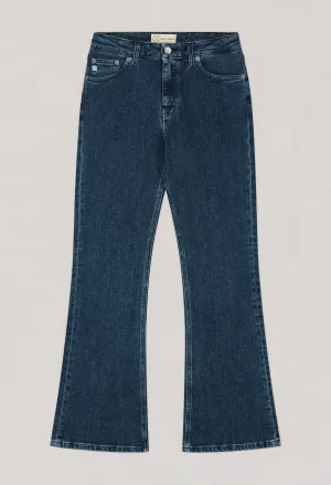Isy Flared - Stone Indigo