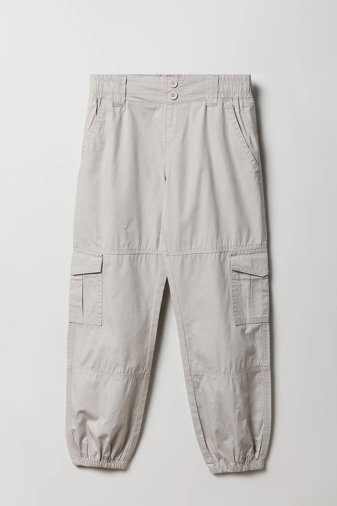 Jogger cargo avec bande de taille élastique pour fille