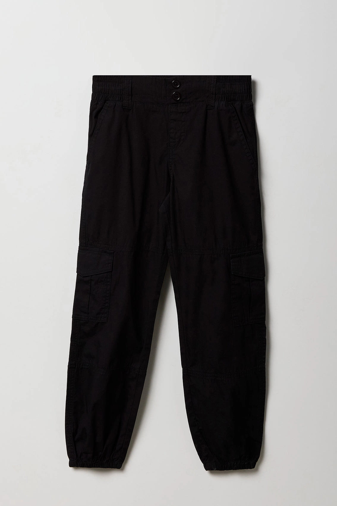 Jogger cargo avec bande de taille élastique pour fille