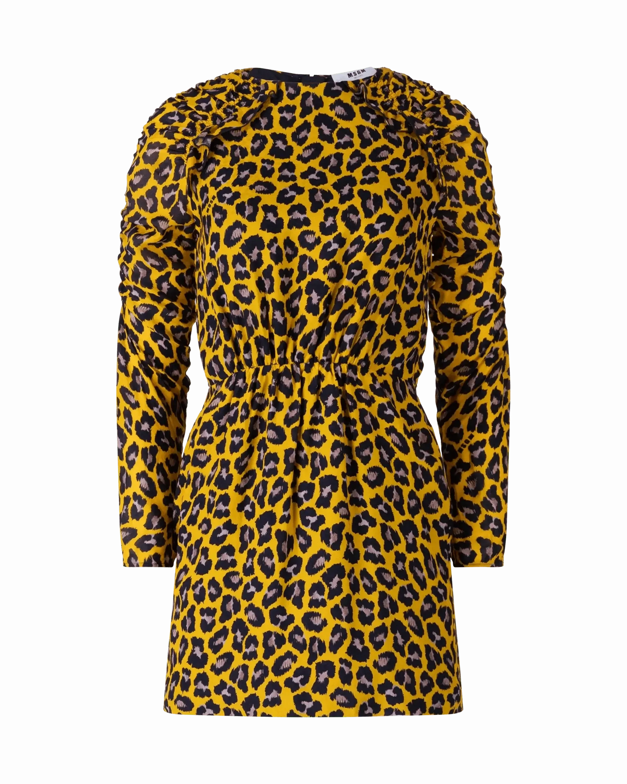 Leopard Print Mini Dress