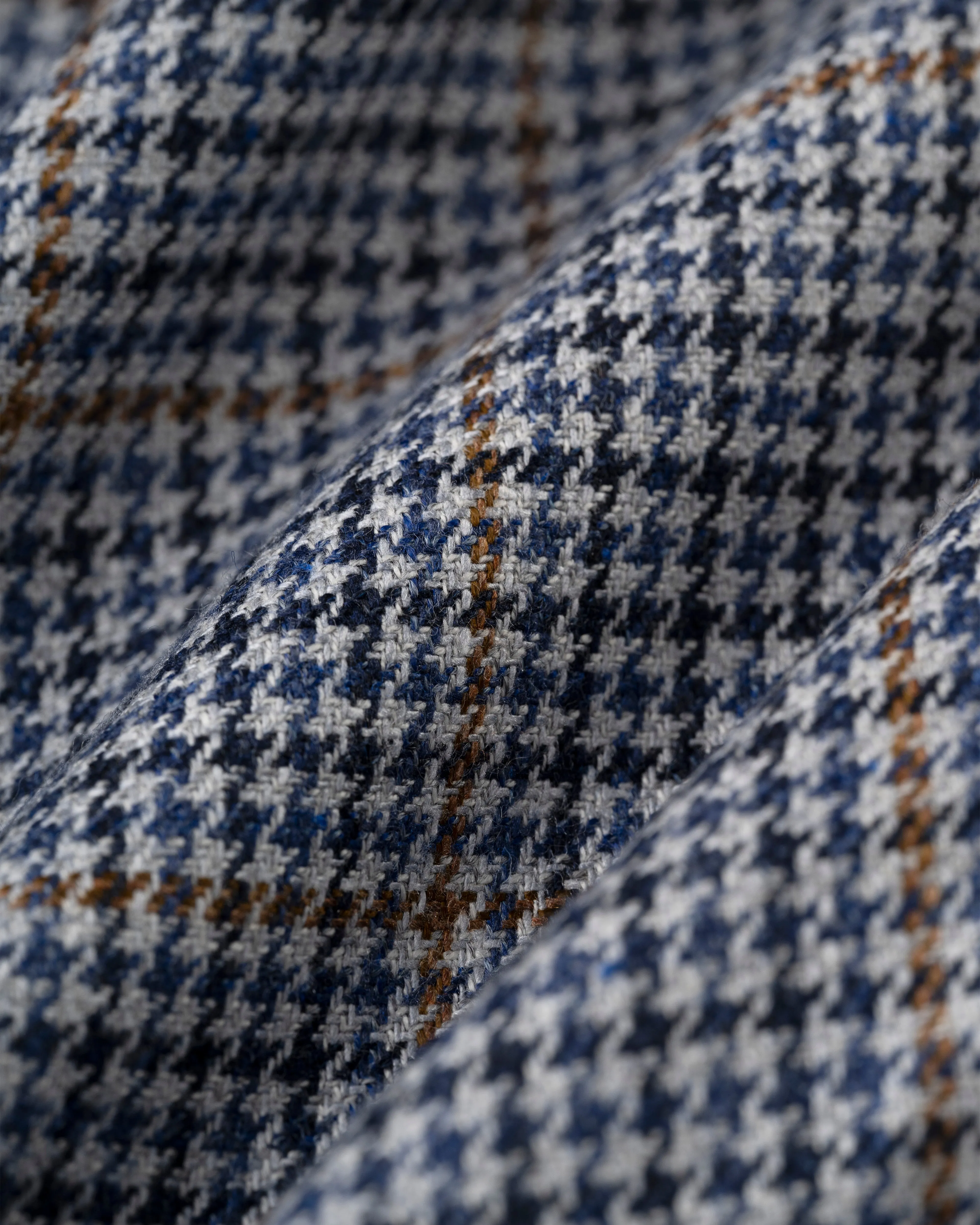 LIGHT BLUE/COPPER CHECK SPORT COAT
