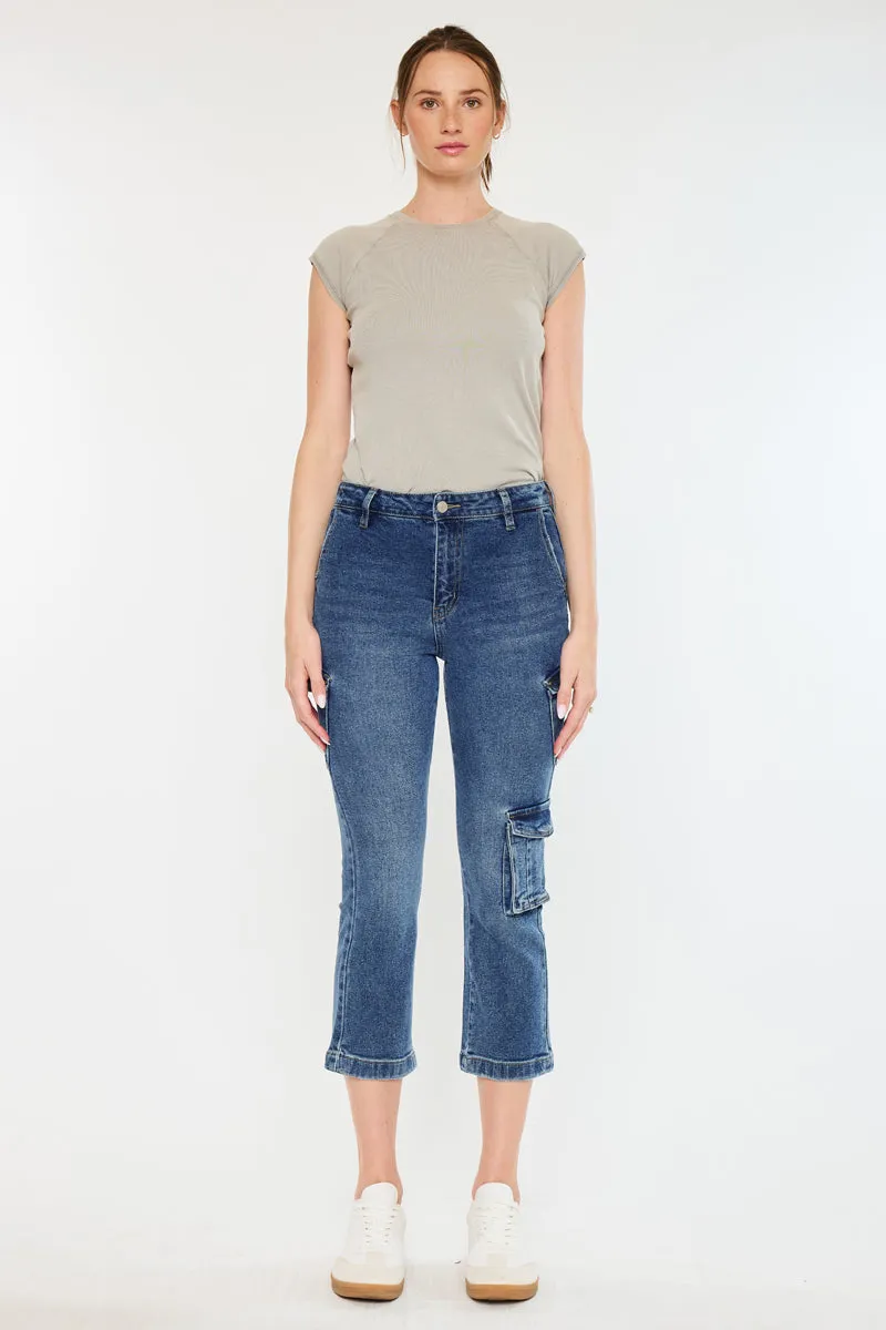Lucia High Rise Kick-Flare Jeans