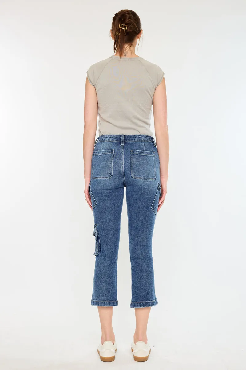 Lucia High Rise Kick-Flare Jeans