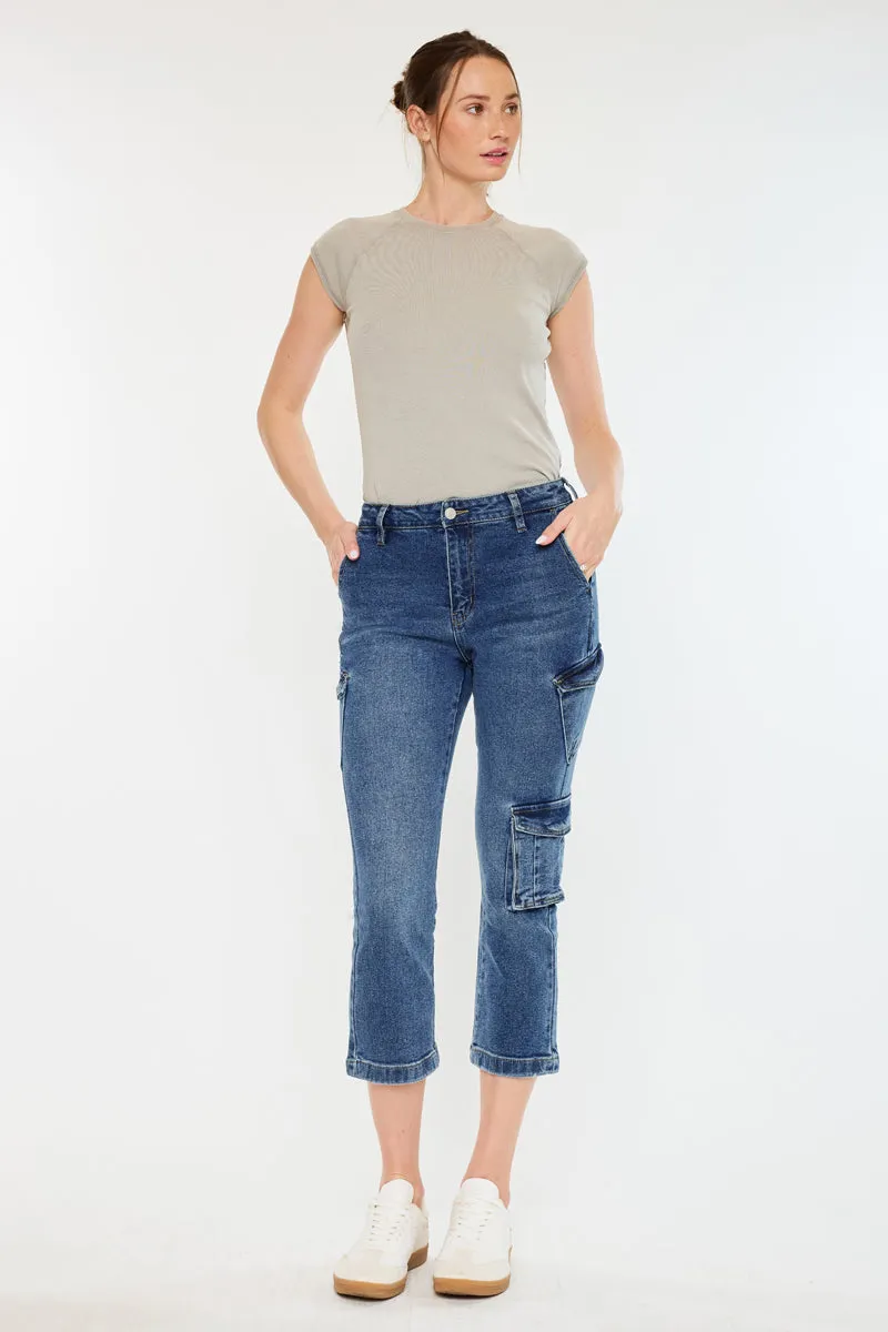 Lucia High Rise Kick-Flare Jeans
