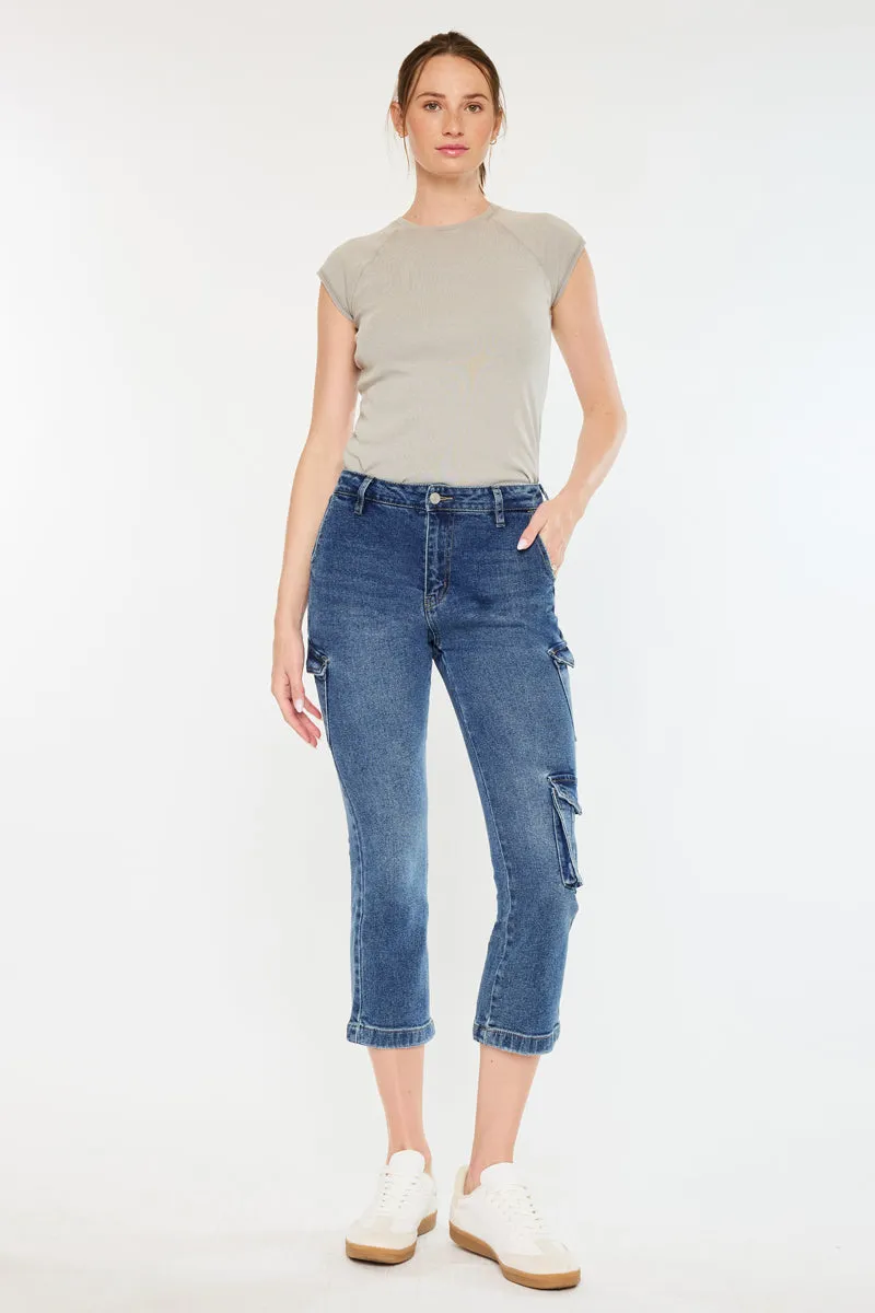 Lucia High Rise Kick-Flare Jeans