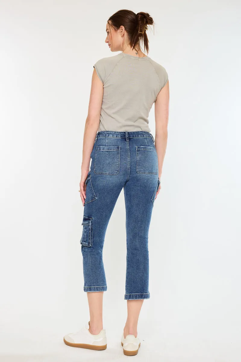 Lucia High Rise Kick-Flare Jeans