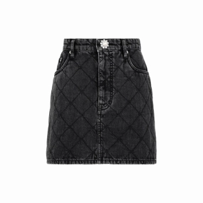 Miu Miu Quilted Mini Skirt