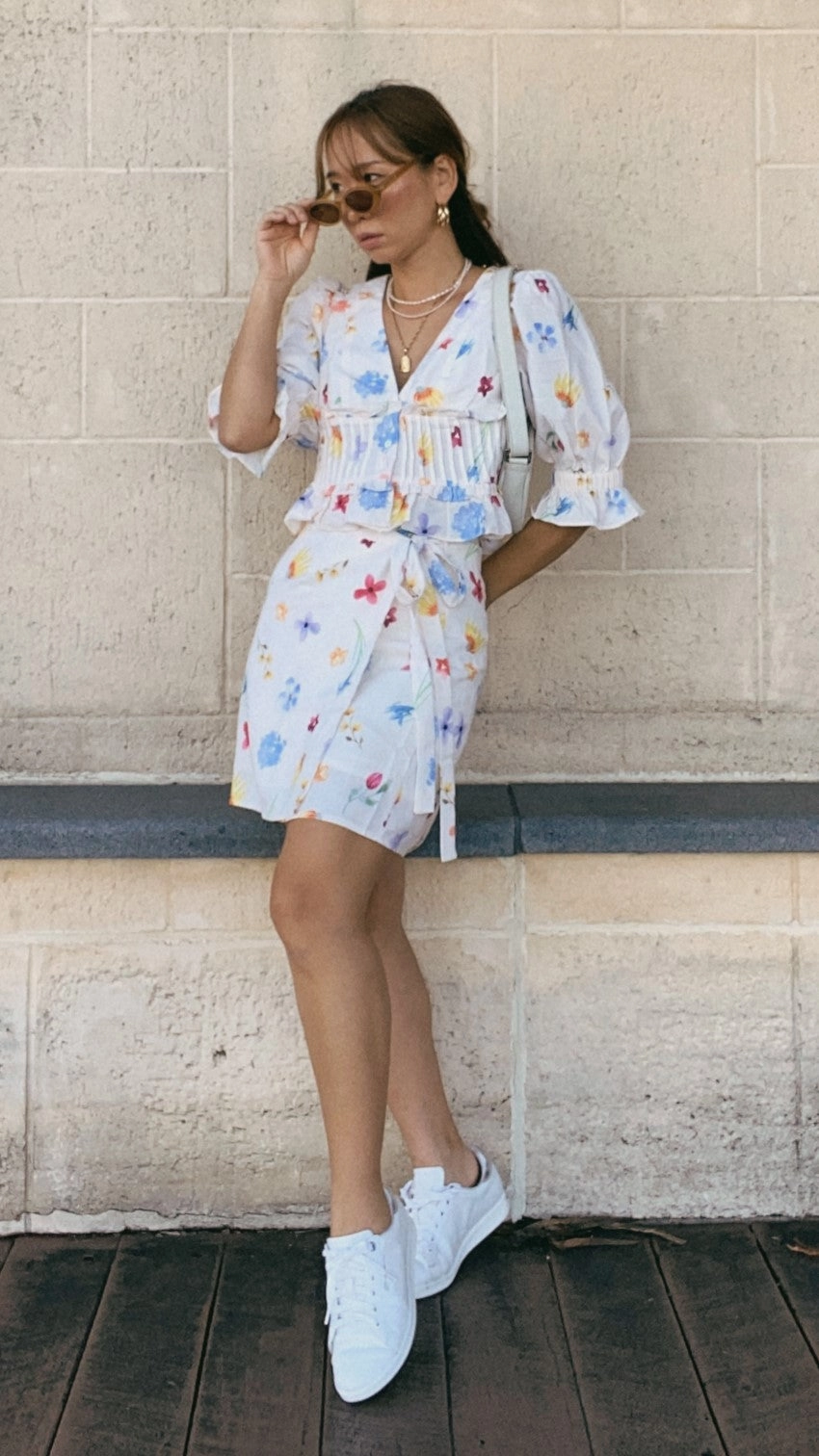 Orchid Mini Skirt - Blooms