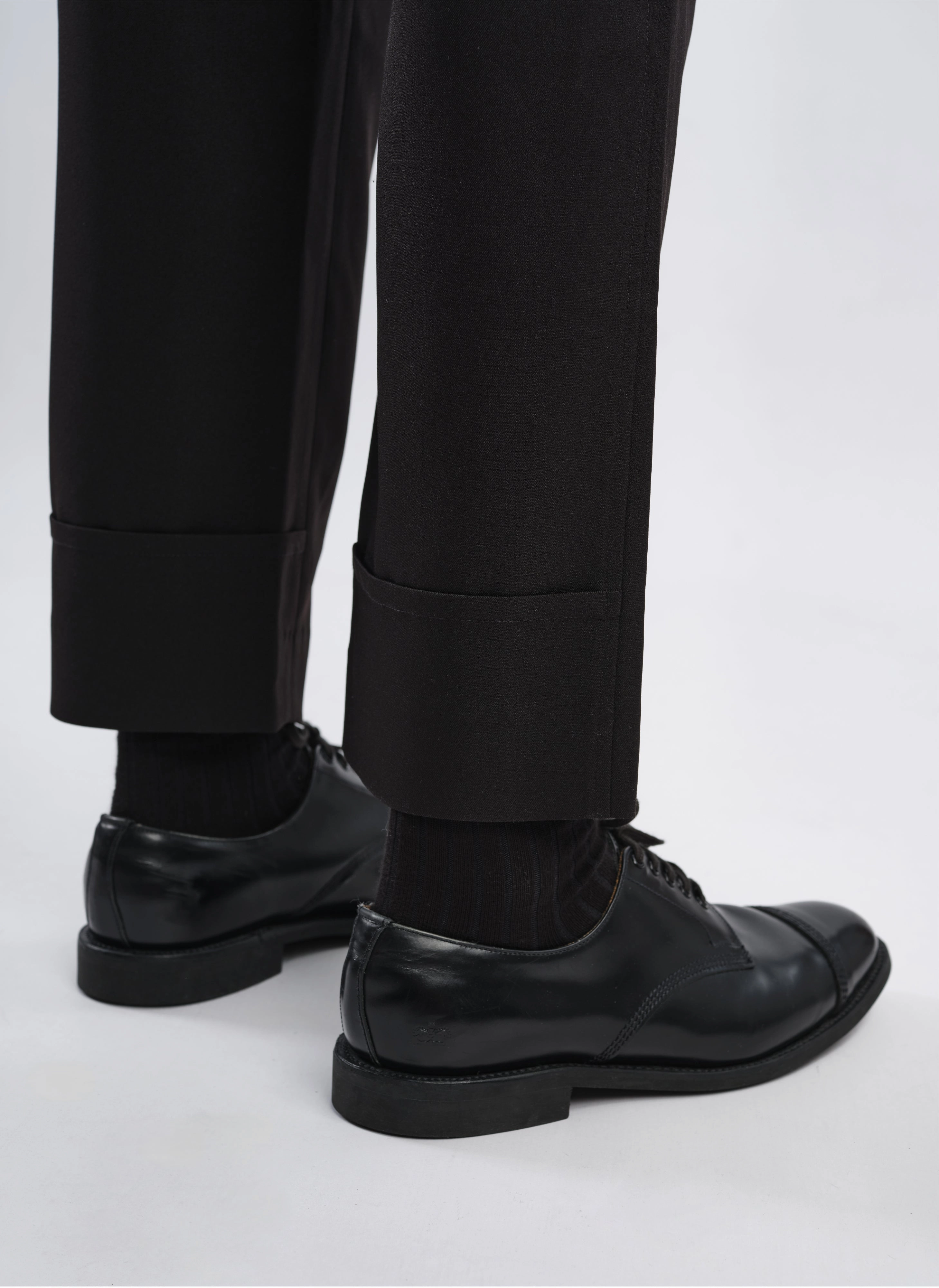 Polyester Regular Length Tapered Pants (P-14)