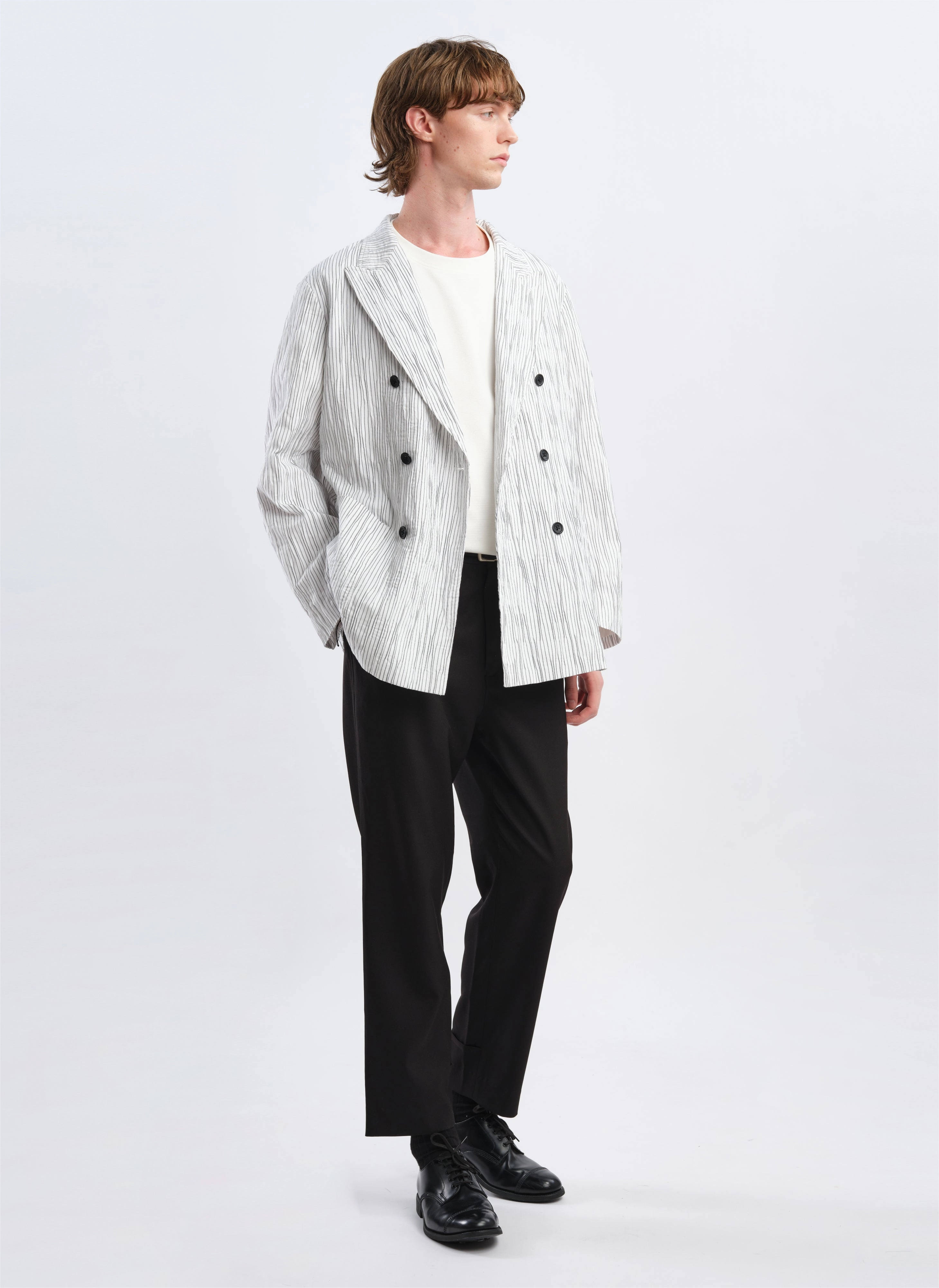 Polyester Regular Length Tapered Pants (P-14)