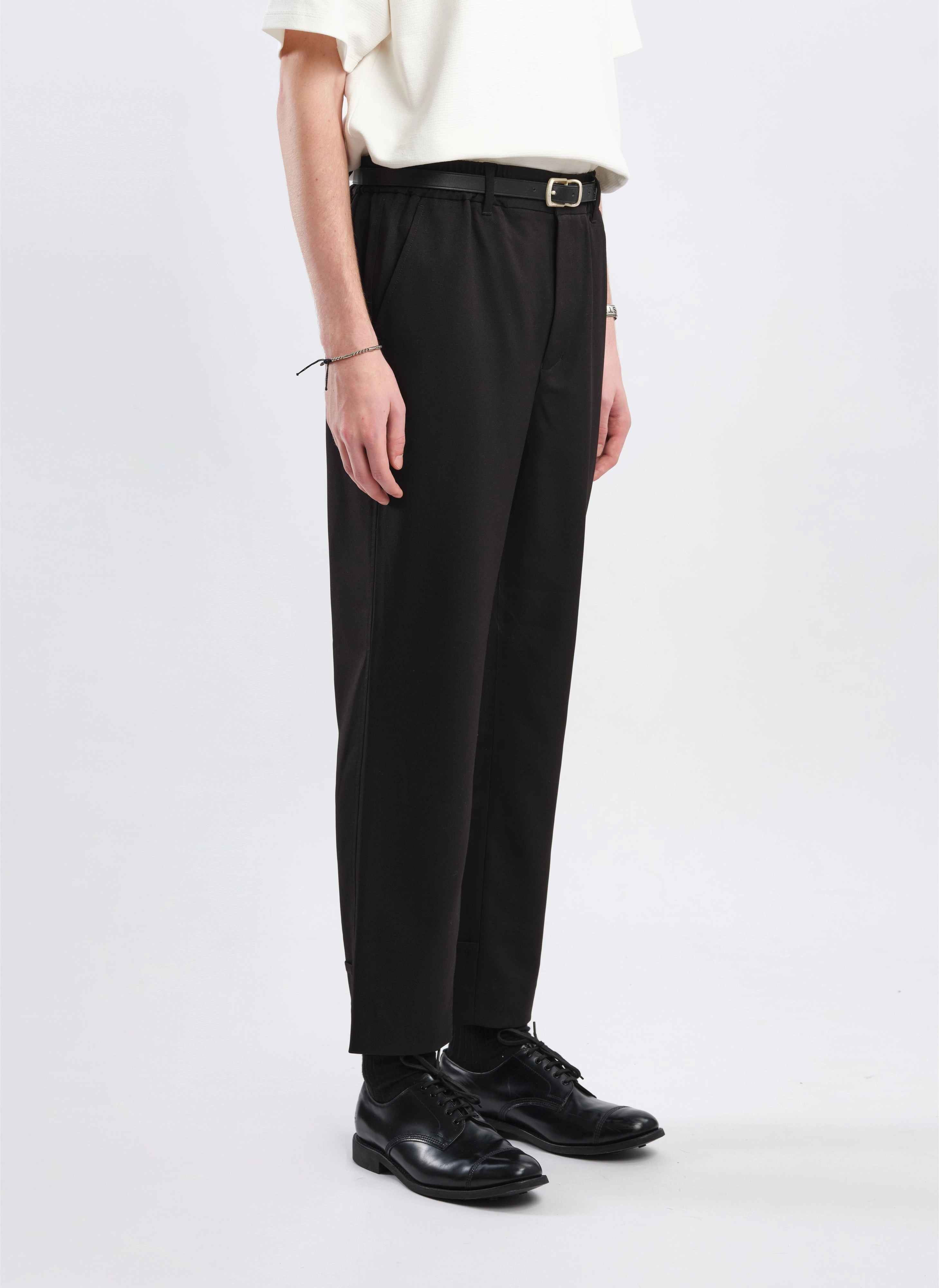 Polyester Regular Length Tapered Pants (P-14)