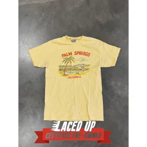 PRE OWNED Gallery Dept. Distressed T-Shirt Yellow