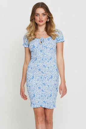 Print Bodycon Dress Mini