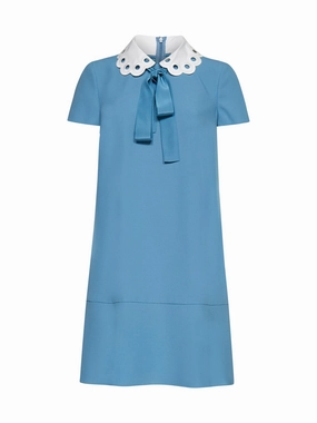 REDValentino Bow-Detailed A-Line Mini Dress