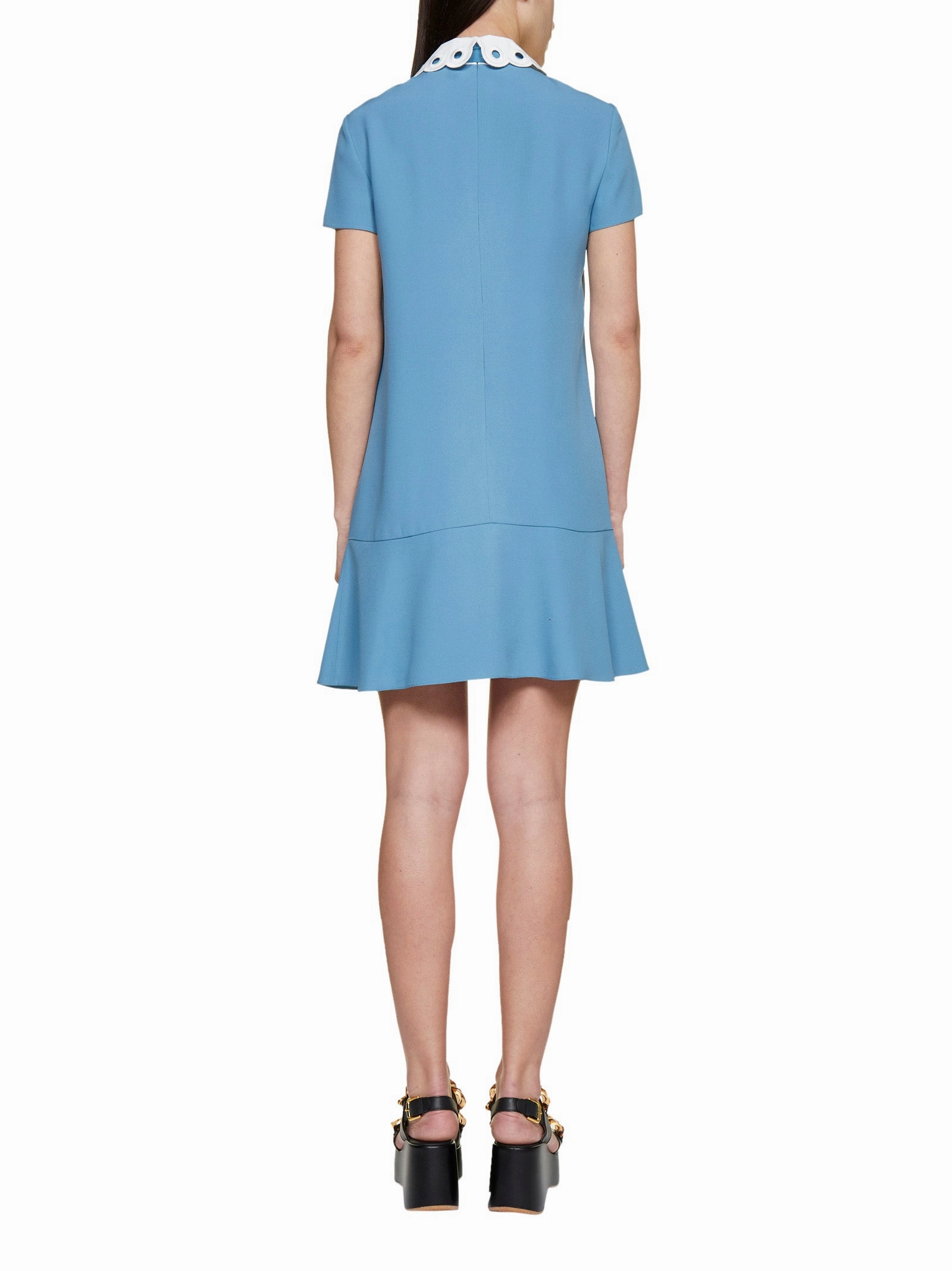 REDValentino Bow-Detailed A-Line Mini Dress