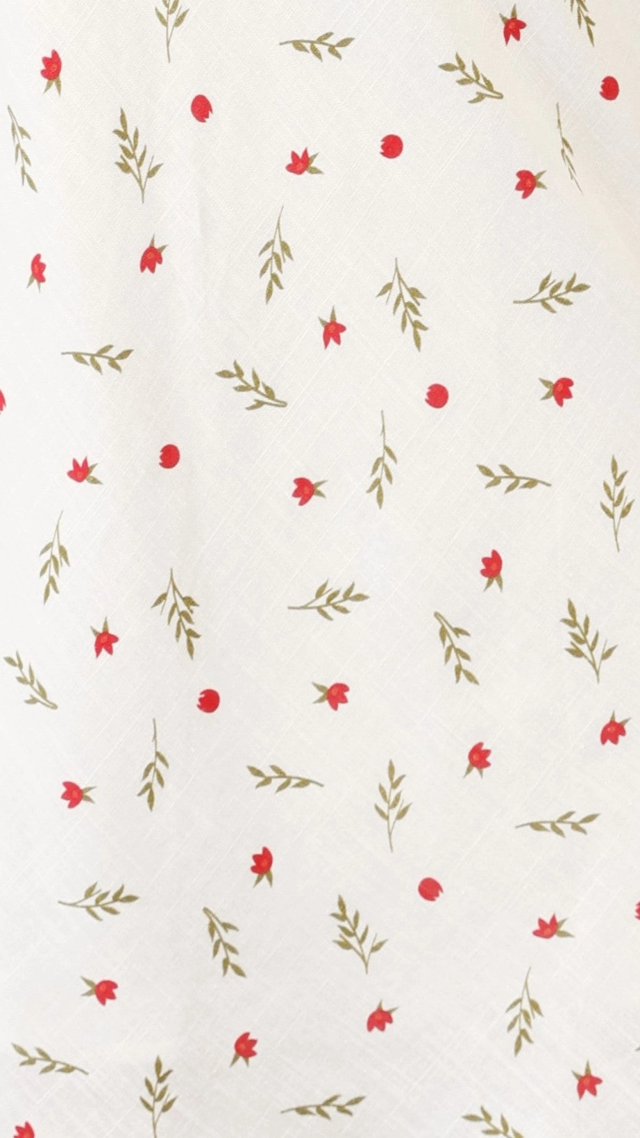 Sansa Mini Skirt - Red / Green Floral