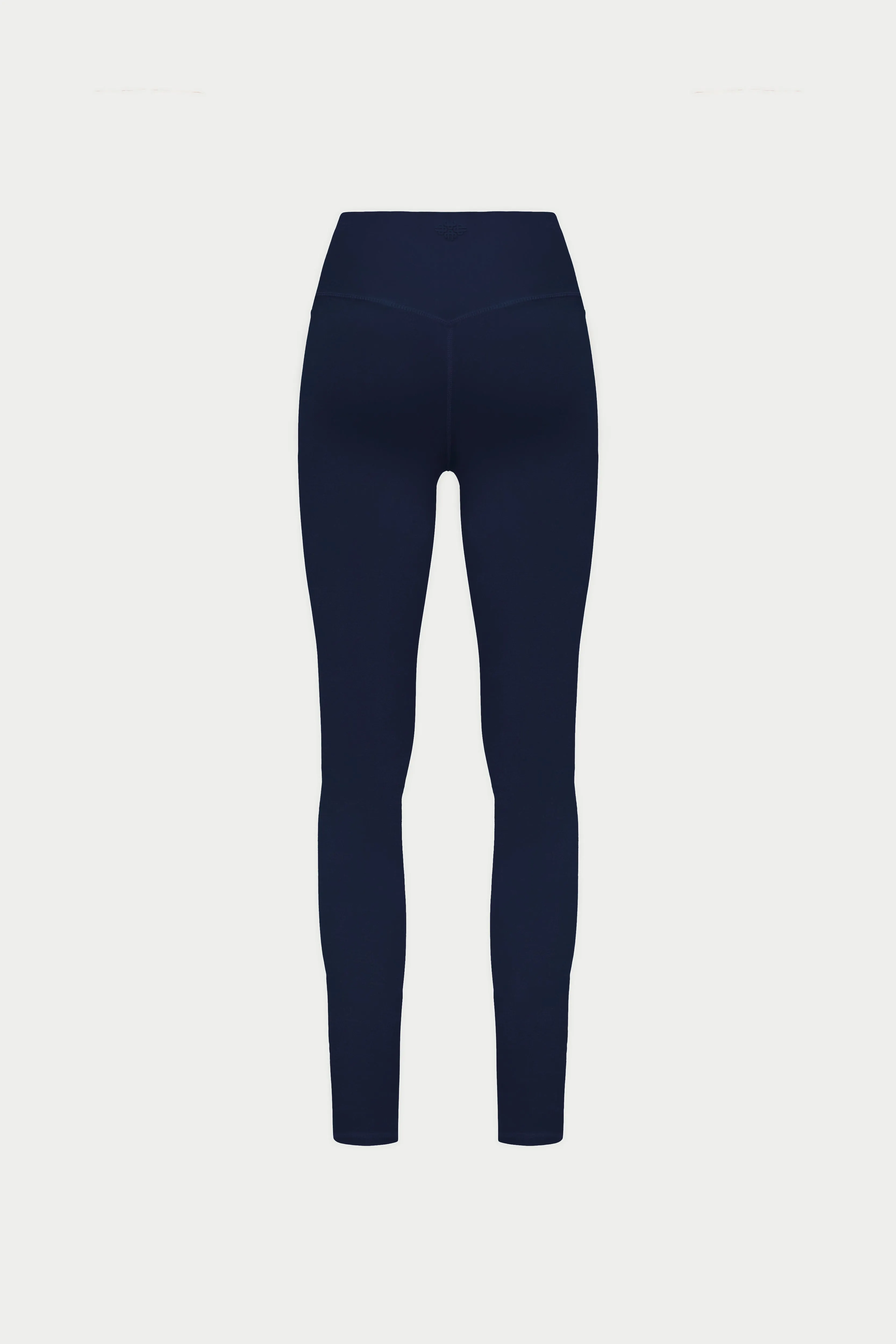 SCULPTING STRETCH EMBLEM LEGGINGS - DARK NAVY