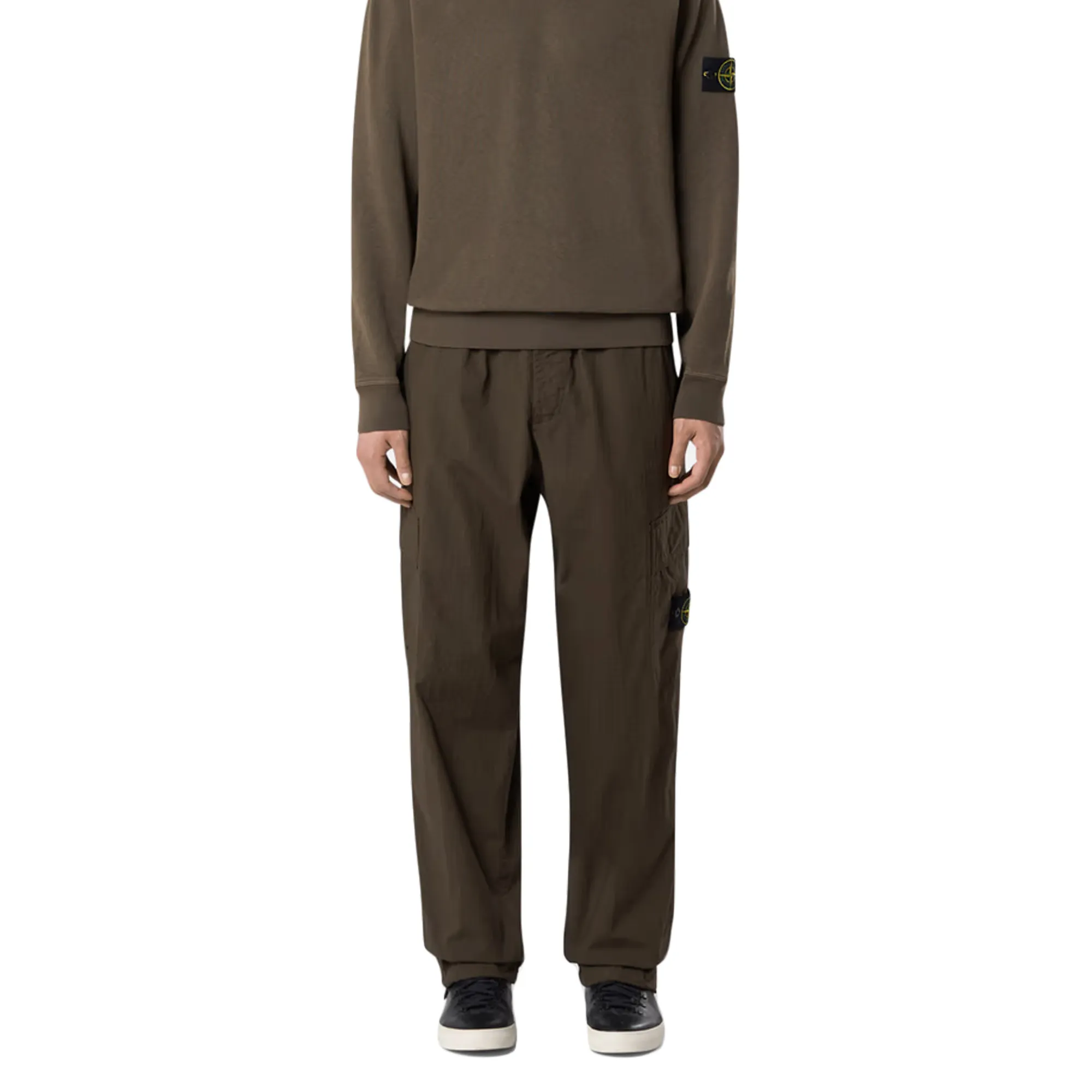 Stone Island Trousers Military Green K1S153100022