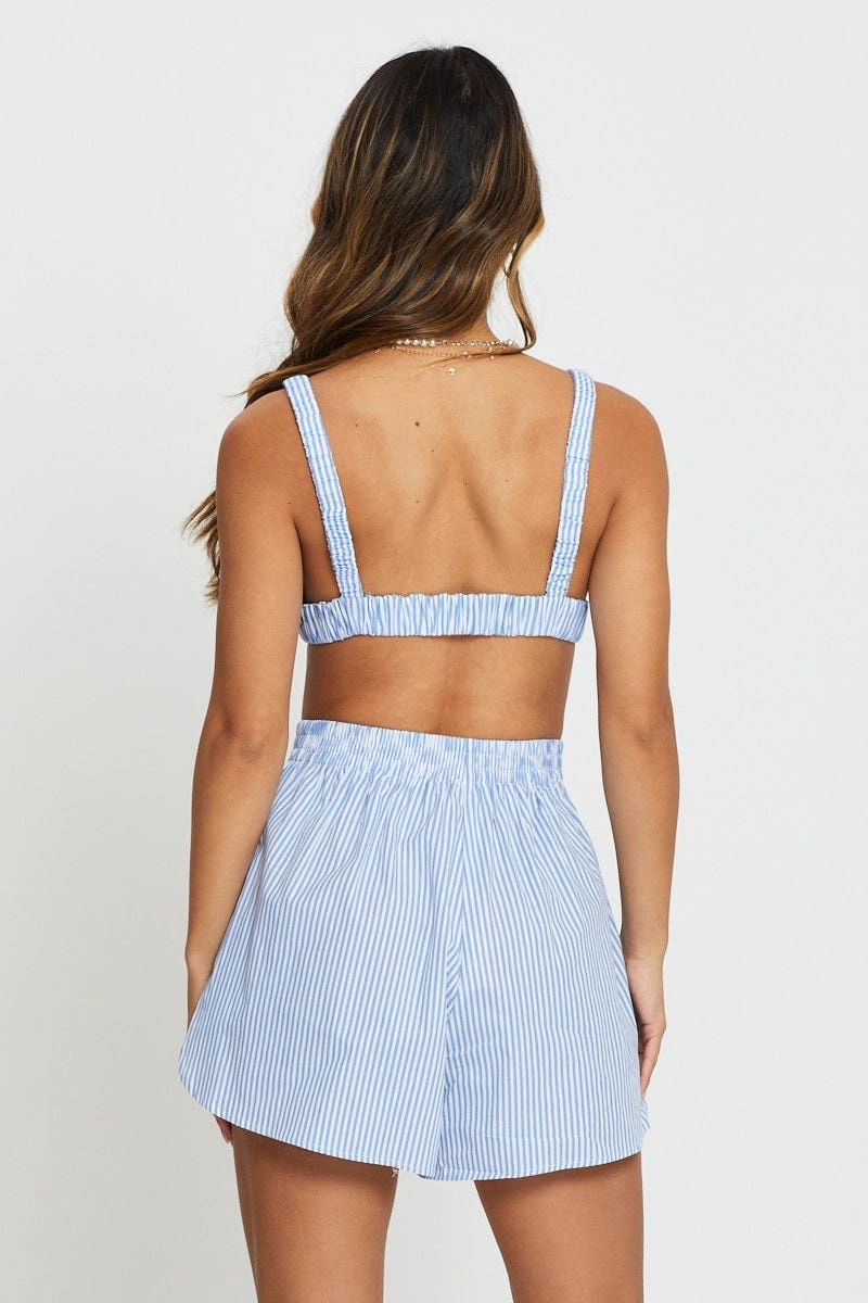 Stripe Bralette