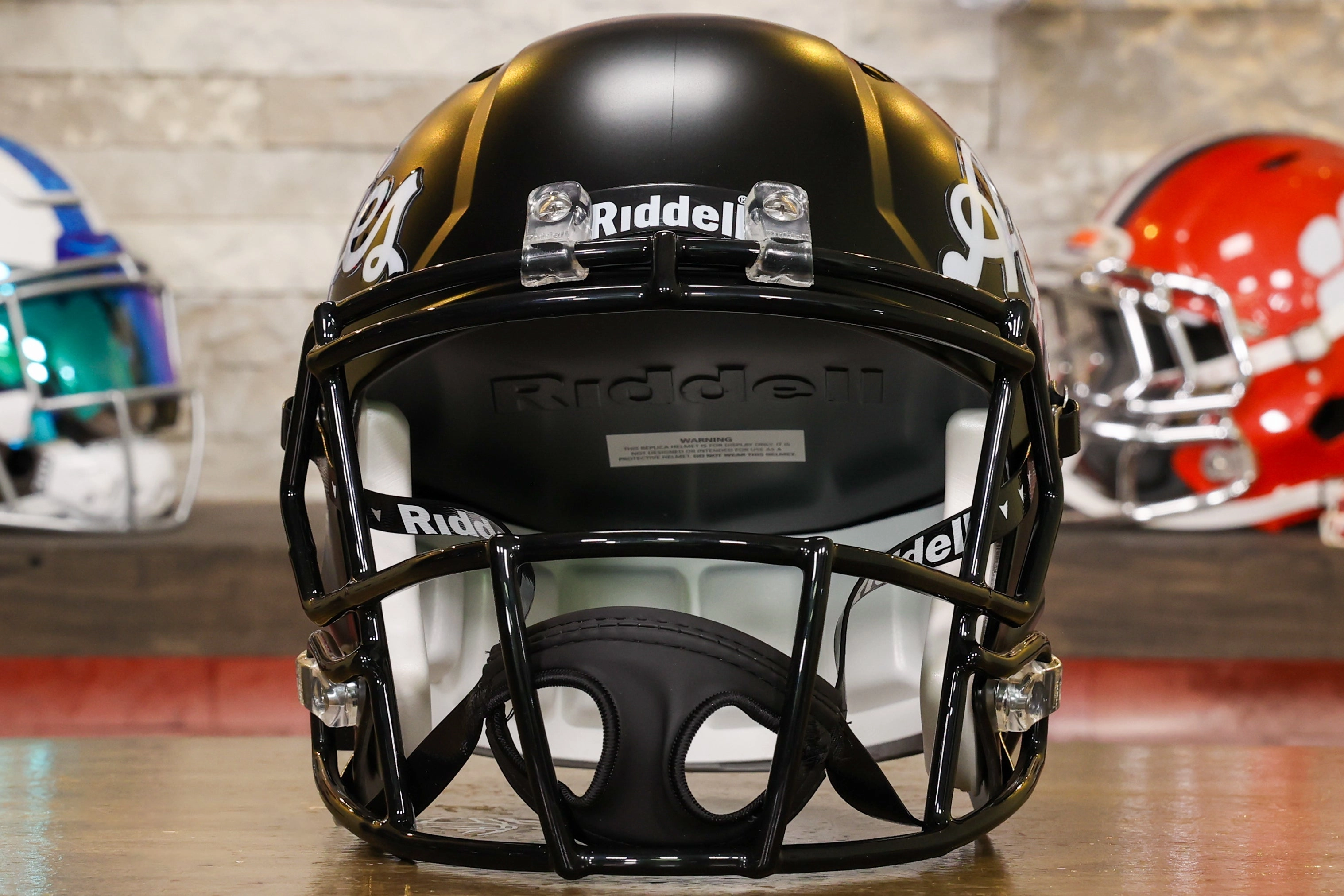 Texas A&M Aggies Riddell Speed Display Helmet - Script
