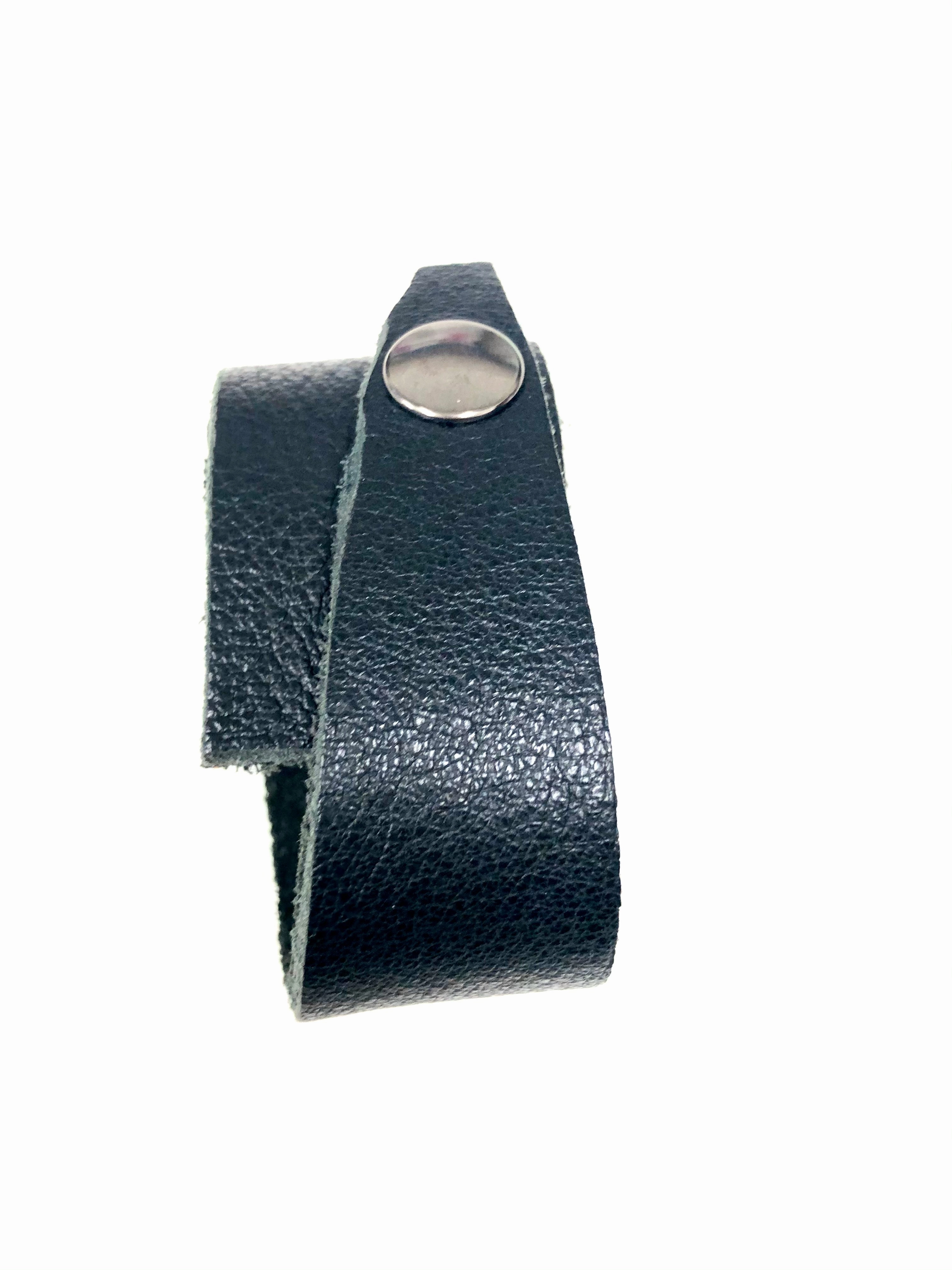 Wide Leather cuff