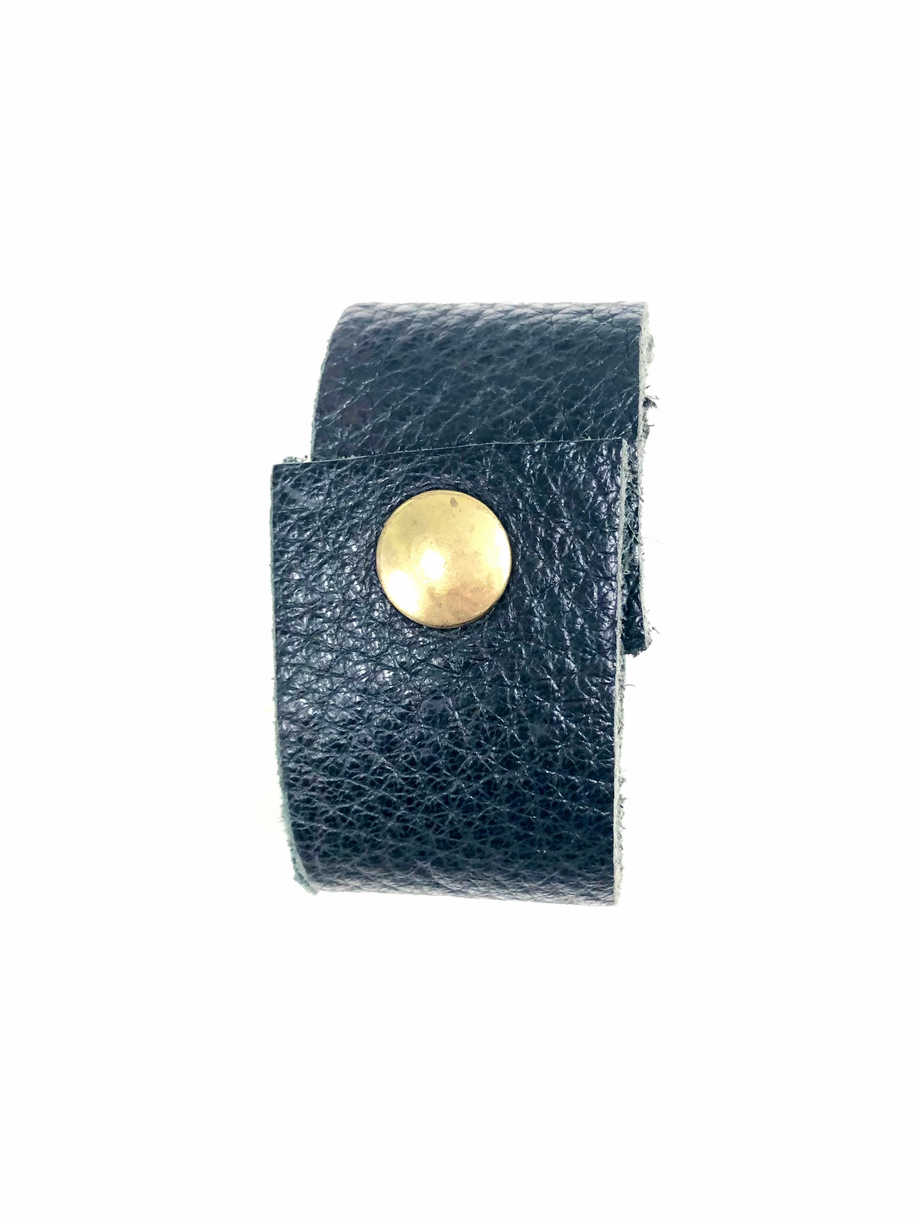 Wide Leather cuff