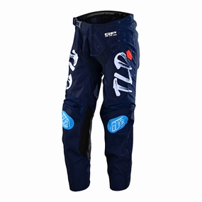 Youth GP Pro Pant Partical Navy / Orange
