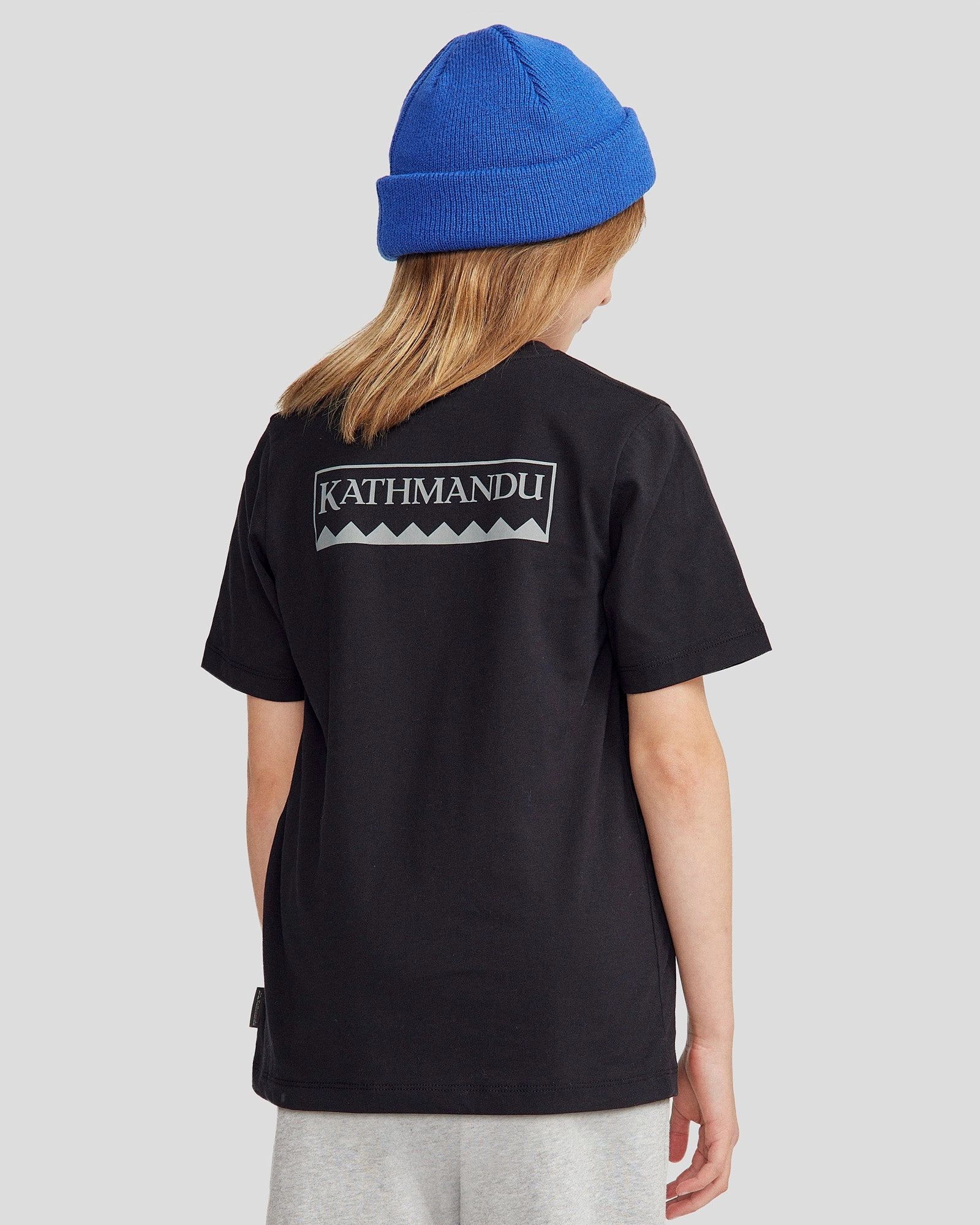 Youth Heritage Organic Cotton T-shirt - Black Stingray