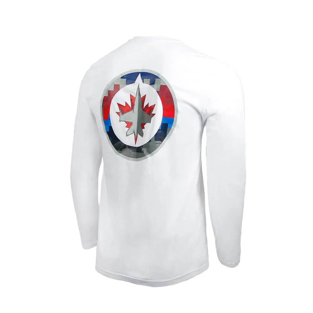 ZUEIKE WHITEOUT L/S T-SHIRT